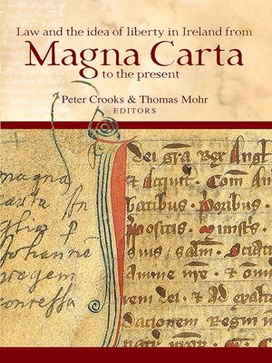 cover image of Law and the Idea of Liberty in Ireland from Magna Carta to the Present